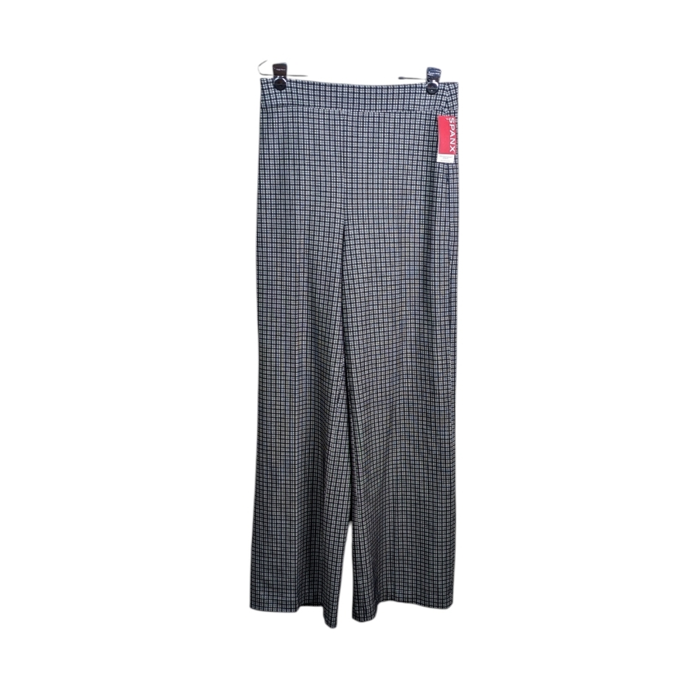 SPANX Black & White Houndstooth Wide-Leg Pants WITHOUT tags